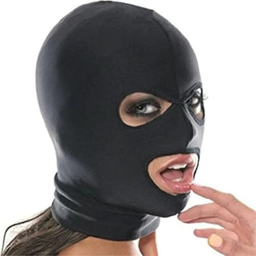[𝔹aņaņ➤➤𝕋¤γs] Couvre-chef respirant avec les yeux bandés couvrant le visage Cosplay Costume masque à bouche ouverte Couvre-chef respirant avec les yeux bandés couvrant le visage