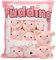 HXPLN Kuh Plüsch Kissen, abnehmbares Spielzeug, Pudding Kuh Kissen, Tasche mit Kuh Plüsch, niedliche Kuh Dekoration Geschenk für Jugendliche, Mädchen, Kinder (6 Erdbeerkuhen)