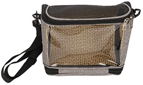 Borsa Per Il Trasporto Di Uccelli, Borsa per trasportini per uccelli Gabbia da viaggio per pappagalli trasparente portatile leggera e traspirante per calopsitte parrocchetti piccoli uccelli