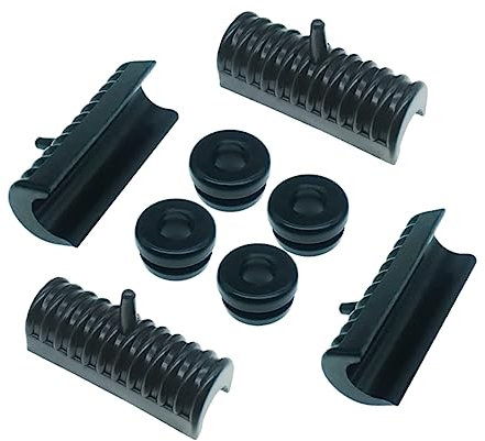 ROMISBABA Gummibuchse Für Satteltasche Gummihalterung Rutschfest Stützkissen Langlebig Satteltaschenhalterung Motorrad Gummistützkissen Stoßdämpfend