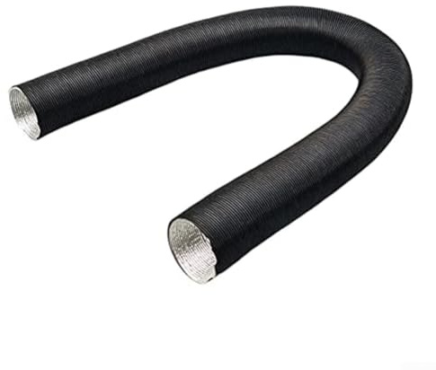 Diameter 90mm Heater Air Ducting Hose, Car Auto Heater Pipe Heating Duct Auxiliary Heater Accessories Aluminium Foil Air Intake Hose(80cm)