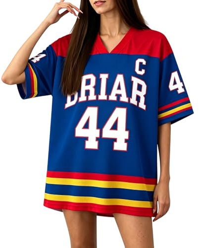 Campus Maillot De Hockey Sur Glace Universitaire Vie Amoureuse à La Fac Maillot Et Produits Dérivés Du Campus Top Court Pour Les Fans De Romans 03-Rouge L