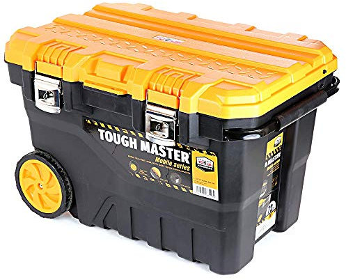 Tough Master Professional Mobile Tool Box Chest 28'' / 72cm on Wheels with Tote Tray