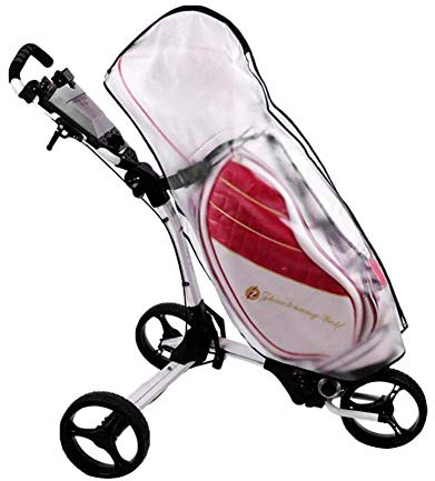 VGEBY1 Couverture Anti-poussière de Sac de Golf, Couverture Transparente Anti-Pluie de Manteau de Sac de Transparent