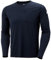 Helly Hansen Men's HH Tech Crew Long Sleeve, Navy, M
