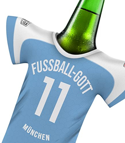 MÜNCHEN Trikot-Kühler Geschenk-Box Fanartikel Fussball-Gott | Home Trikot Überraschung | Passend für München Fanartikel | Mann Freund Bruder Weihnachten Wichteln Trikotkühler by MYFANSHIRT