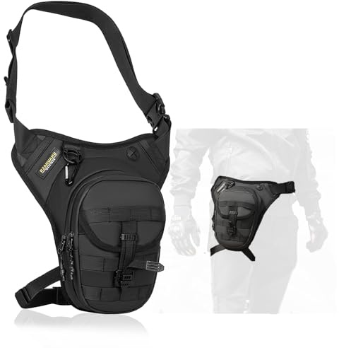 Sac Banane Tactique pour Moto, Homme et Femme, pour randonnée, Escalade, Cyclisme, pêche, équitation