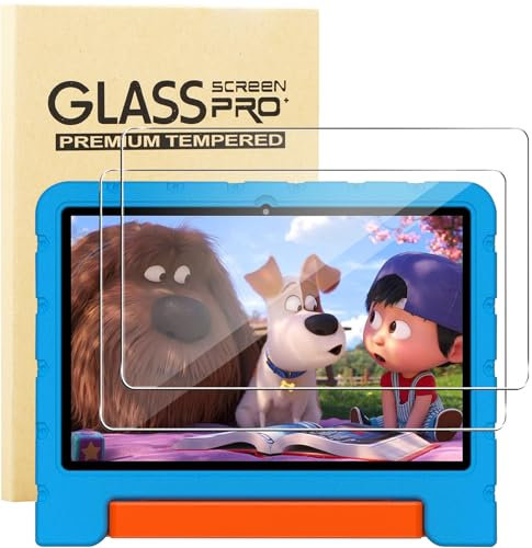 KUSINHOKA Vetro Temperato per ZIOVO Z138 Tablet (10 Pollici), [2 Pezzi] Durezza 9H Pellicola Protettiva, [Anti-Graffio], [Senza Bolle], HD Trasparente Protezione Schermo Protector Film