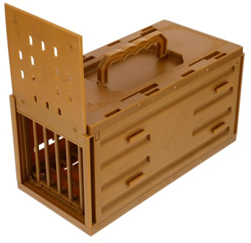 Penikoko Gabbia Per Uccelli Portatile Con Vasca Da Bagno Integrata Trasportino Compatto Per Pappagalli E Calopsitte Ideale Per Viaggi E Attività Outdoor Dimensioni