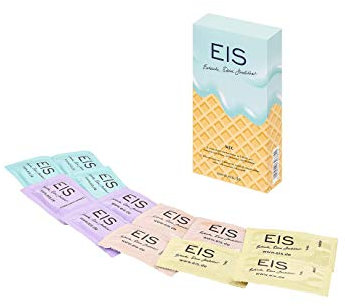 EIS Kondome XXL Set | 12 Stück Kondome gefühlsecht hauchzart | 53 mm Größe für sicheren Sitz | Noppen für intensiveren Sex & mehr Stimulation | Condoms Latexfrei & extrafeucht