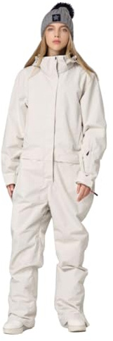 HOTIAN Tuta da sci da uomo e donna Tuta da sci di un pezzo, Tute invernali all'aperto impermeabile Giacca da snowboard,per Il Lavoro All'aperto Sci Pesca Equitazione