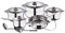 Blauman Gourmet 12Pc Cookware Set Stainless Steel Non Stick Stockpots Pots Pan
