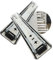 Heavy Duty Industrial Slides Rails - 1-Pair Ball Bearing Full Extension Runners - Detachable - Side Mount - Load 80-140kg - 3-Section Telescopic Slide Rail (Size : 36 Inch(900 mm))