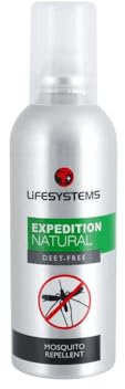 Lifesystems Insect Repellent Expedition Natural Mosquito Repellent Spray 100ml Ideal for Children Aged 6 Months +
