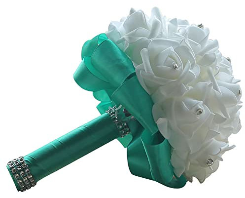 Matrimonio Fiori della Holding, Bouquet Sposa Scintillante, Damigella D'onore, Sposo Fiore