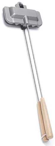 susiodeu Mountain Pie Maker Cast Iron Non-Stick Camping Sandwich Toastie Pie Iron Aluminum Alloy Hobo Pie Maker for Camping Pot, 2