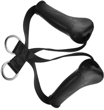 Anneome Ergonomic Tpe Coated Exercise Handle for Cable Machine Home Fitness and Gym Supply