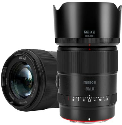 Meike 85 mm f1.8 Pro II Full Frame STM Auto Focus Medium Teleobjetivo de alta resolución 8K Fijo Prime Retrato Lentes para Nikon Z Mount Mirrorless Cámaras Z5 Z6 Z7 Z6II Z7II Z9 Z30 Z50 Z fc