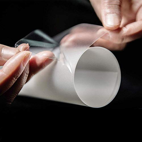 Adhesive Shelf Liner Matte Furniture Protective Film Oilproof Heat Resistant Tabletop Cloth Clear Stickers for Kitchen Dining Room Wood Countertop,23.6Inchx119Inch