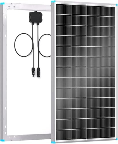 Renogy 200W Solar Panel N-Type 16BB, 24V RV Solar Panel 200 Watt, 25% High Efficiency, IP67 Monocrystalline PV Module Solar Charger for Roof Boat Camping Van Trailer Cabin Off-Grid Applications