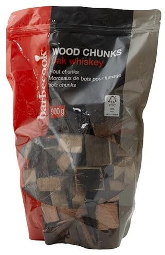 Barbecook Chunk Bois de Fumage 900 g - Chêne Whisky