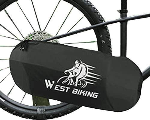 Stalf Bicycle Chain Cover, Scratch-Resistant Bicycle Chain Guard, Reflective Waterproof Bicycle Chain Guard, Sprocket Protective Cover for Road Bikes, Mountain Bikes