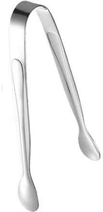 Eiswürfelklemme aus Edelstahl, luxuriöse Zuckerzange, Buffet-Servierutensilien, Servierzange, Eiszange, Lebensmittelzange, Küchenhelfer für Zuhause, Bar, Party