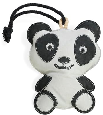 Giocattoli per cavalli come intrattenimento, Box, Paddock, pascolo Giocattoli per cavalli contro la noia, robusto in pelle scamosciata (Panda)