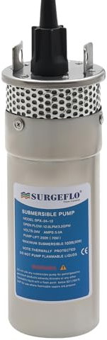 Pompa sommergibile in acciaio inox, pompa subacquea, pompa per fontana profonda per stagni, pompa dell'acqua, acquari, contenitori per pollame, fontane, imbarcazioni sommergibili (SPX-24-12)