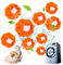 Tierhaarentferner Waschmaschine, Fusselbälle für Waschmaschine, Haarfänger für Waschmaschine, Fusselentferner, Anti-Wicklung Waschbälle, Entfernt Tierhaare＆Fusseln (9 Stücke) (Orange)