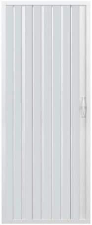 Mampara de ducha Liberté, 130 cm x 185 cm de altura, puerta única de PVC con apertura lateral tipo fuelle