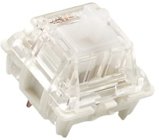 Pack of Gateron ks-9 Key Switches for Mechanical Gaming Keyboards | Plate Mounted (Gateron Clear, 65 Pcs)