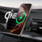 Spigen OneTap Pro 4 Qi2 15W MagSafe Autohalterung mit Ladefunktion【Qi2 Zertifiziert & Lüftungshaken】 Ladegerät, Schellladen, Auto Handyhalterung für iPhone 16, 15, 14, 13, 12 Pro Max Plus