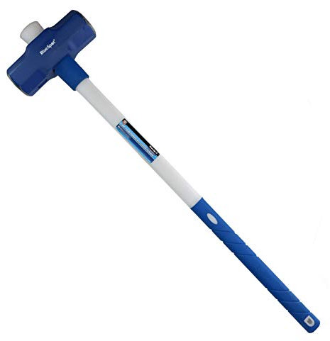 14Lb / 6.4kg Sledge Hammer with Fibreglass TPR Handle Demolition Post Driving