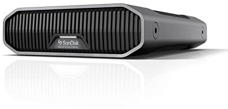 SanDisk PROFESSIONAL G-DRIVE 18 TB Desktop-Festplatte (270 MB/s Lese- und Schreibgeschwindigkeit; USB-C auf USB-C-Kabel; Kurzanleitung; Netzteil und Kabel; 3 Jahre Garantie)