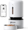 PETLIBRO Automatic Cat Feeder, Smart App Control via 5 GHz WiFi, 5L Pet Dry Food Dispenser, Timed Control, Suitable for Dogs and Cats, Portion Adjustable, Plug-in Power Supply Required, White