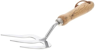 Parliky Pala Pequeña De Acero Inoxidable Irrompible Herramienta De Jardinería Tenedor De Tres Fácil De Usar Y Almacenar