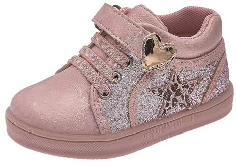 Chicco, Zapatilla Niña con Cómodo Cierre y Cordones Elásticos, Zapatos de Deporte Cómodos, Flexibles y Transpirables, Ideales Para Primavera, Otoño e Invierno, Zapatos Niña, Designed in Italy