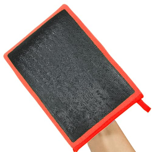 Guantes para lavado de coches – Guantes de limpieza de microfibra, guante profesional para detalles | lavado seguro de pintura automática, limpieza de llantas, herramienta de mantenimiento