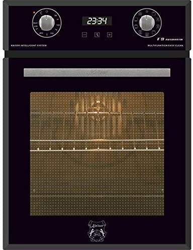Kaiser EH 4747 Four à encastrer 45 cm, Autonome, 50 L,9 Fonctions,Air chaud,Elément coulissant télescopique,Four électrique encastrable,Four encastrable,Thermo-Reflective-Glass,Easy clean-Emaille