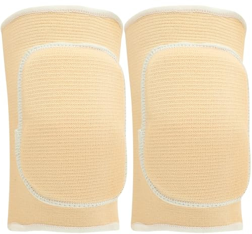 Gogogmee Sponge Knee Pads for Sports and Dance Non-Slip Protector for Volleyball Yoga Running and Daily 9X5 Inch Comfortable Elastic Cover for Adults and Youth