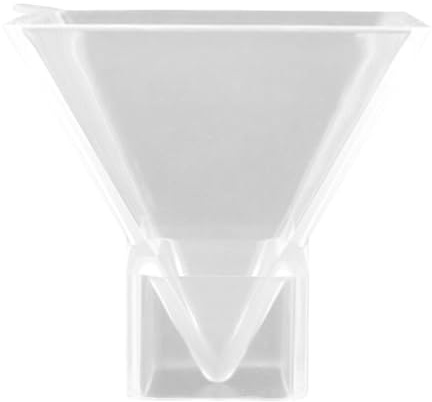 EXCEART Pyramid Silicone Mold 3.34X3.22X3.14 Inch Flexible Resin Mold for DIY Pyramid Craft Jewelry Casting and Home Desktop Decorations