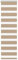 vidaXL Zebrarollo Sandbraun 50x100 cm Stoffbreite 45,9 cm Polyester, Zebra-Rollo, Doppelrollo, Zebra-Jalousie für Fenster, Doppelrollo, Zebra-Rollo