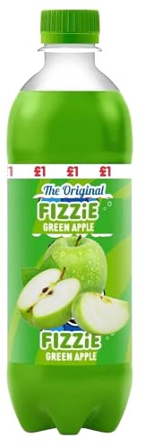 Green Apple, Blue Raspberry & Red Cherry Flavour soft drink 500ml PMP - Vegeterian/Vegan - Slsp (06 Bottles, Green Apple)