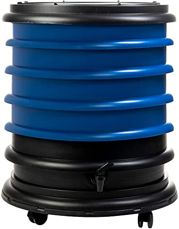 WORMbox | Lombricompostador 4 bandejas Azul | 64 litros | Composta Tus desechos orgánicos, Las lombrices de Tierra/lombrices producen vermicompost