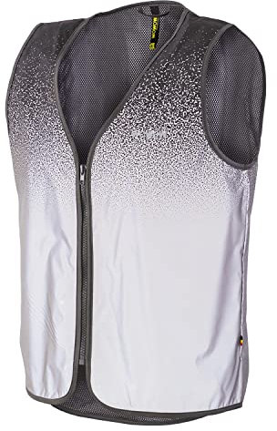 Wowow Europe bv Unisex Radwarnweste-2028012434 Radwarnweste, Hellgrau, XXL