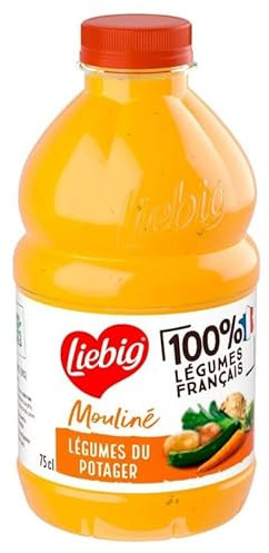 LIEBIG - Mouliné de légumes frais, soupe savoureuse 750g - Pour une pause délicieuse et saine - Lot De 4 - Vendu Par Lot
