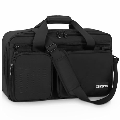 FREEAMG DJ Controller Tasche Kompatibel mit Pioneer DDJ SR/SR2/RR/Denon MC4000/Numark NVII/Mixtrack Pro 3 & NV Platinum/DDJ-REV1/NI Traktor Kontrol S4 MK3, Gepolsterte DJ Schutztasche