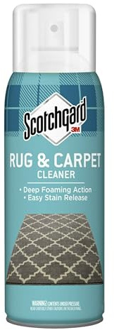 Scotchgard Rug & Carpet Cleaner, Fabric Cleaner Blocks Stains, Cleaning Sprays Make Cleanup Easier, 14 oz
