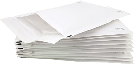 Postmaster Padded Envelopes A4 White Peel Seal Bubble Mailers 220x340mm, 10 Pack